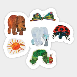 pack of Eric Carle Sticker